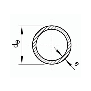 Труба э/с 52х1.5, шлиф.